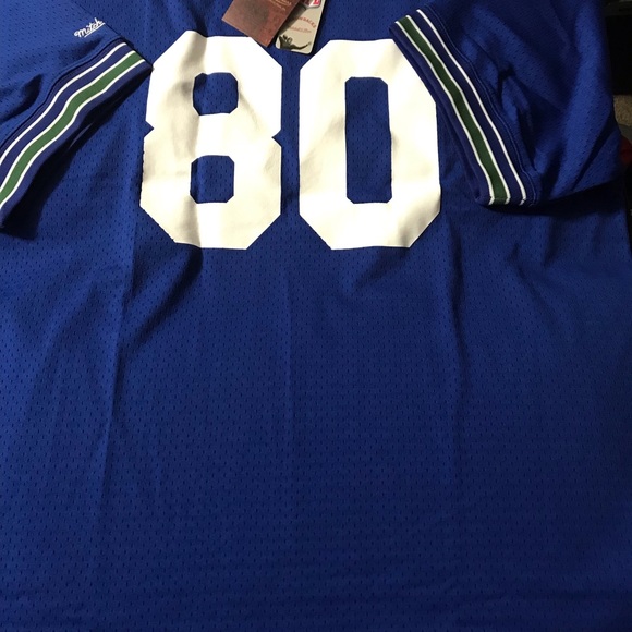 Seattle Seahawks Mitchell & Ness Steve Largent Throwback Jersey - Picture 1 of 12